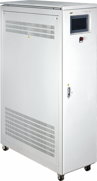 IEK Стабилизатор напряжения трёхфазный напольный 80кВА INDUSTRIAL IEK, IVS10-3-080-12