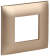 IEK SKANDY Рамка 1-местная SK-F01Sa песочный , SK-M12-K98