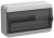 IEK TEKFOR Корпус пластиковый КМПн-18 IP65 черная прозрачная дверь IEK, TF5-KP72-N-18-65-K03-K02