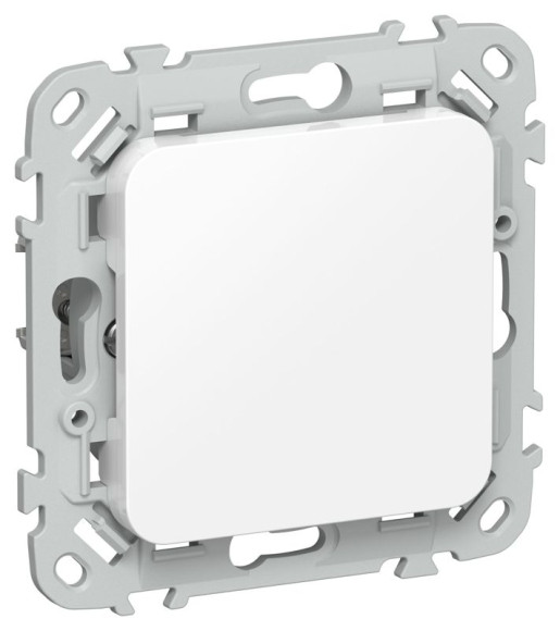 IEK FLITE Заглушка с суппортом ЗГ-ФлБ белый IEK, FI-PL10-K01