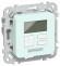 IEK FLITE Термостат электронный с дисплеем 16А Т-ФлХЛ холодный лед IEK, FI-RT11-K94