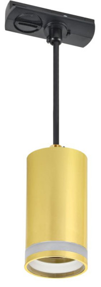 IEK LIGHTING Светильник 4117 декоративный трековый подвесной под лампу GU10 золото IEK, LT-UCB0-4117-GU10-1-K22