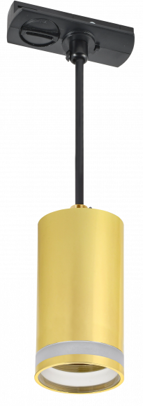 IEK LIGHTING Светильник 4117 декоративный трековый подвесной под лампу GU10 золото IEK, LT-UCB0-4117-GU10-1-K22
