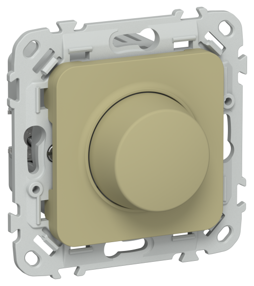 IEK FLITE Светорегулятор TRIAC 550Вт СС21-5-12-ФлО оливковый IEK, FI-D23-0550-K26