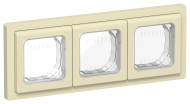 FLITE Рамка 3-местная IP55 Рпро-3-55-ФлН навахо IEK, FI-M30-32-55-K87