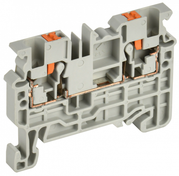 IEK Колодка клеммная CP 2,5мм2 серая IEK, YCT20-00-K03-002