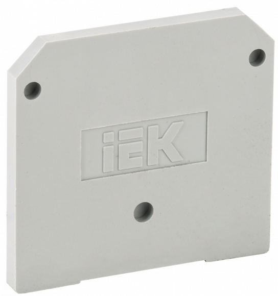 IEK Заглушка для ЗНИ-35мм2 (JXB125A) серый IEK, YZN10D-ZGL-035-K03