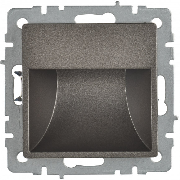 IEK BRITE Подсветка светодиодная встраиваемая ПЛ20-БрТБ темная бронза , BR-FL20-K45