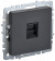 IEK BRITE Розетка компьютерная RJ45 кат.6 РК11-БрГ графит , BR-K10-2-K53
