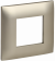 IEK SKANDY Рамка 1-местная SK-F01Sh шампань , SK-M12-K37