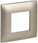 IEK SKANDY Рамка 1-местная SK-F01Sh шампань , SK-M12-K37