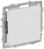 IEK BRITE Заглушка с суппортом МЗ10-БрАБ арктический белый , BR-PL10-K91