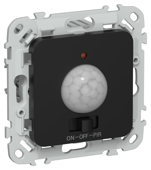 IEK FLITE Датчик движения без N 200Вт ДД-2-ФлЧ черный IEK, FI-MS21-N-110-07-K02