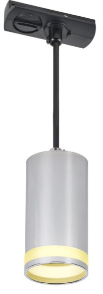 IEK LIGHTING Светильник 4117 декоративный трековый подвесной под лампу GU10 хром IEK, LT-UCB0-4117-GU10-1-K23