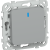 FLITE Выключатель 1-клавишный с индикацией 10А ВС11-1-1-ФлС серый IEK, FI-V10-1-10-1-K03