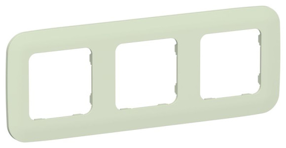 IEK FLITE Рамка 3-местная РУ-3-А-ФлП панг IEK, FI-M32-31-20-K92, Artistic