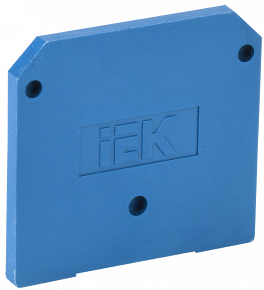 IEK Заглушка для ЗНИ-35мм2 (JXB125A) синий IEK, YZN10D-ZGL-035-K07