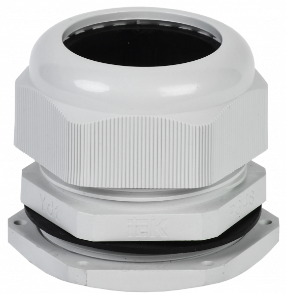 IEK Сальник PG 48 диаметр проводника 36-44мм IP54 IEK, YSA20-44-48-54-K41