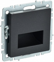 BRITE Подсветка светодиодная встраиваемая ПЛ20-БрЧ черный , BR-FL20-K02