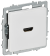 IEK BRITE Розетка HDMI РHDMI-0-БрАБ арктический белый , BR-H10-K91