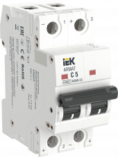 ARMAT Автоматический выключатель M06N-DC 2P C 5А IEK, AR-M06N-2-C005DC