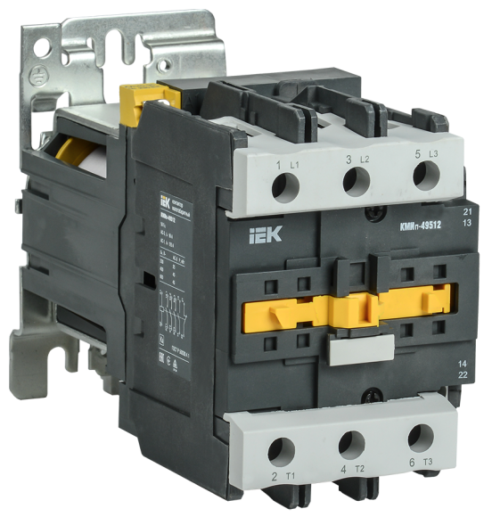 IEK Контактор КМИп-48012 80А 110В/АС3 1NO;1NC IEK, KMD41-080-110-11