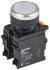 IEK Кнопка d=22мм 1NO+1NC белая MASTER IEK, MI-BT60-11-3-22-K01