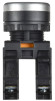 IEK Кнопка d=22мм 1NO+1NC белая MASTER IEK, MI-BT60-11-3-22-K01