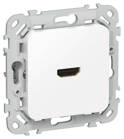 IEK FLITE Розетка HDMI РШДМА-ФлБ белый IEK, FI-H10-K01