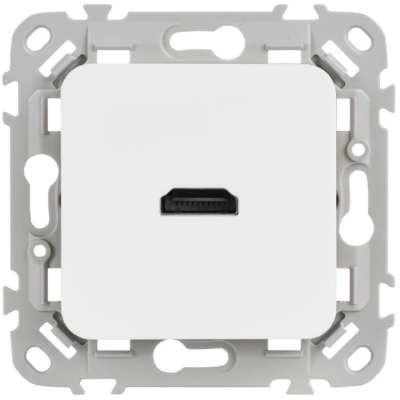 IEK FLITE Розетка HDMI РШДМА-ФлБ белый IEK, FI-H10-K01