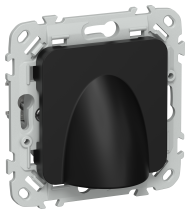 FLITE Вывод кабеля КВ-ФлЧ черный IEK, FI-VK10-0-K02