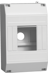 KREPTA 3 Корпус пластиковый КМПн 1/4 IP20 белый IEK, MKP31-N-04-30-135