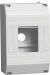 IEK KREPTA 3 Корпус пластиковый КМПн 1/4 IP20 белый IEK, MKP31-N-04-30-135