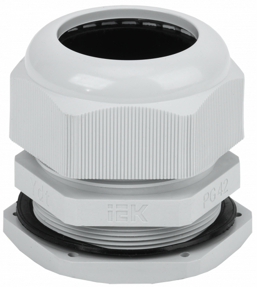 IEK Сальник PG 42 диаметр проводника 30-40мм IP54 IEK, YSA20-40-42-54-K41
