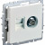 BRITE Розетка двойная TV+RJ45 кат.5E РТВ/РК12-БрЖ жемчуг IEK, BR-AK20-1-K36