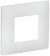 IEK SKANDY Рамка 1-местная SK-F01W арктический белый , SK-M12-K01