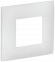 IEK SKANDY Рамка 1-местная SK-F01W арктический белый , SK-M12-K01