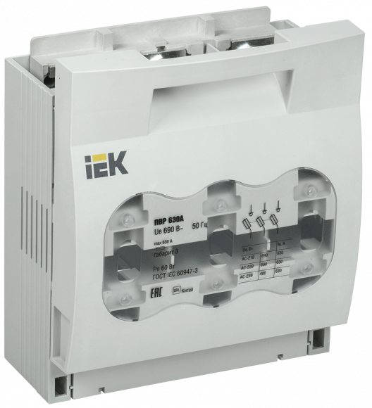 IEK Предохранитель-выключатель-разъединитель 630А IEK, SRP-40-3-630