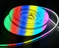 Комплект светодиодной подсветки "Неон" (лента LED 5м LSR5-5050RGB60-8-IP65-220В + драйвер) IEK, LSR5-RGB-060-65-2-05-S0