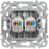 IEK FLITE Розетка 2-местная компьютерная RJ45 категория 5Е UTP РК5е-2-0-ФлБ белый IEK, FI-K22-1-K01 IEK FLITE Розетка 2-местная компьютерная RJ45 категория 5Е UTP РК5е-2-0-ФлБ белый IEK, FI-K22-1-K01