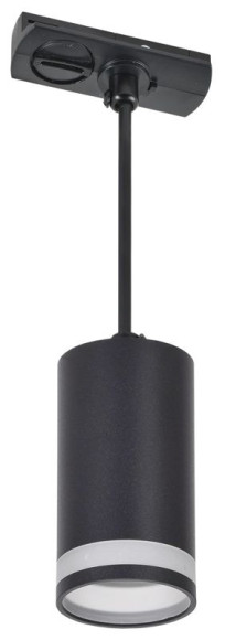 IEK LIGHTING Светильник 4117 декоративный трековый подвесной под лампу GU10 черный IEK, LT-UCB0-4117-GU10-1-K02