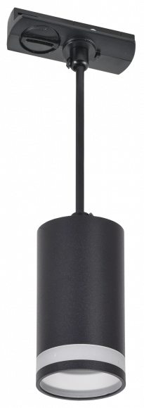 IEK LIGHTING Светильник 4117 декоративный трековый подвесной под лампу GU10 черный IEK, LT-UCB0-4117-GU10-1-K02