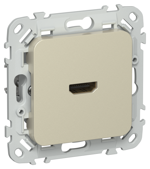 IEK FLITE Розетка HDMI РШДМА-ФлШ шампань IEK, FI-H10-K37