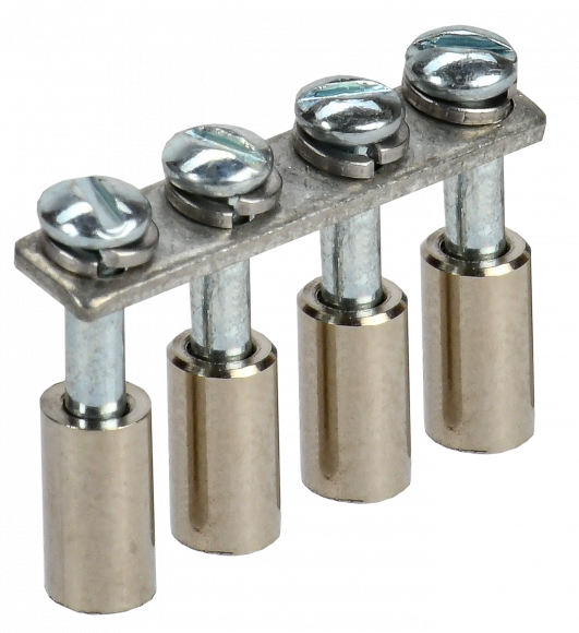 IEK Перемычка в сборе для колодки клеммной CTS 4мм2 4PIN IEK, YCT10-00-K03-004-A-4P