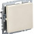 BRITE Выключатель 1-клавишный проходной 10А ВС10-1-6-БрКр бежевый IEK, BR-V12-0-10-K10
