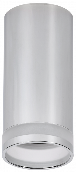 IEK LIGHTING Светильник 4005 накладной потолочный под лампу GU10 хром IEK, LT-UPB0-4005-GU10-1-K23