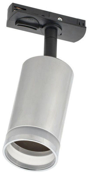 IEK LIGHTING Светильник 4116 декоративный трековый поворотный под лампу GU10 хром IEK, LT-USB0-4116-GU10-1-K23