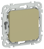 FLITE Заглушка с суппортом ЗГ-ФлО оливковый IEK, FI-PL10-K26