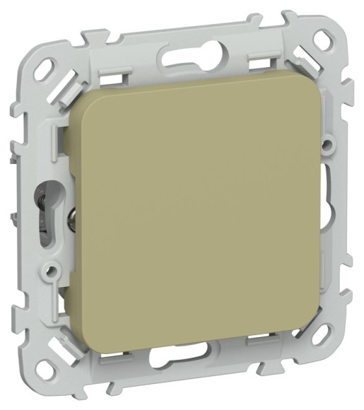 IEK FLITE Заглушка с суппортом ЗГ-ФлО оливковый IEK, FI-PL10-K26