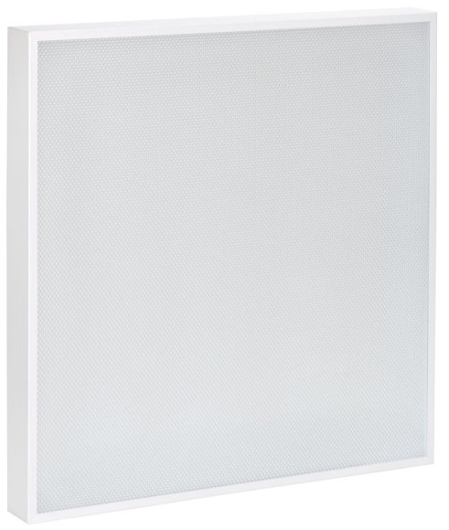 IEK LIGHTING PRO Светильник светодиодный ДВО 2001 45Вт 3000К IP40 588х588мм Грильято призма IEK, LTP-DVO0-2001-45-30-K01